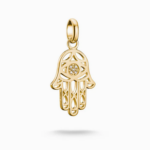 Connect Charm Hamsa - Gold Plated