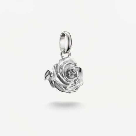 Connect Charm Rose Blossom - Silver