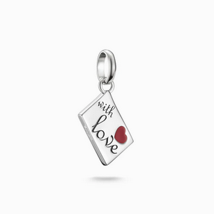 Connect Charm Love Letter - Silver