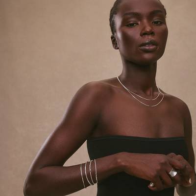 Mirage Double Chain Necklace - SS