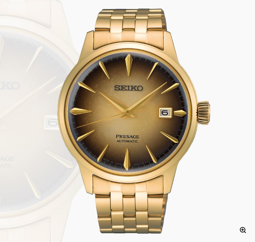 Presage Men's Cocktail Inspired Half Half Automatic Watch