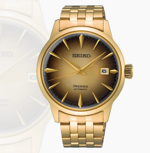 Presage Men's Cocktail Inspired Half Half Automatic Watch