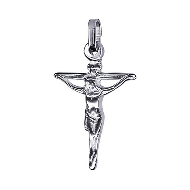 Crucifix Pendant - SS - 19 x 14mm