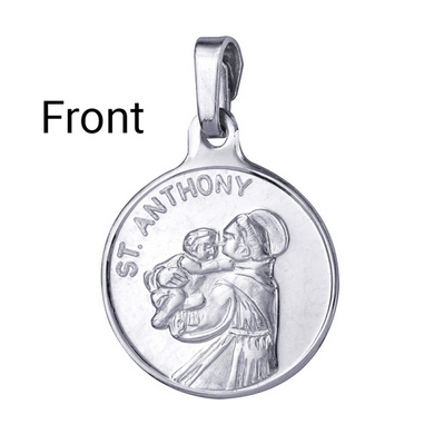 St. Anthony on the front and St. Francis, patron of poverty, on the reverse - SS