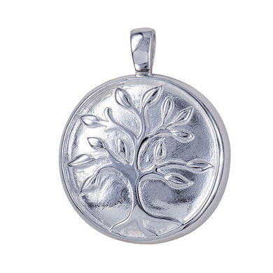 Tree of Life Memorial Pendant with Screw Opening - SS