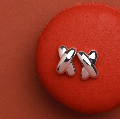 Bisous Stud Earrings - SS