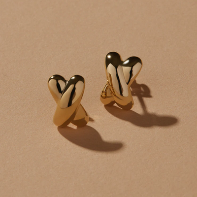Bisous Stud Earrings - GP