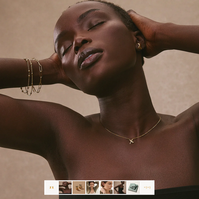 Bisous Stud Earrings - GP