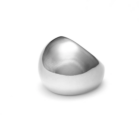 Dome Ring Silver - Size US 8