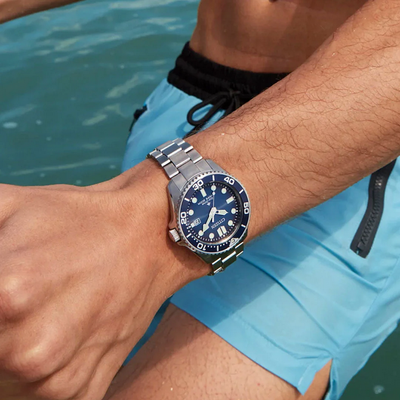 Citizen Promaster Eco-drive Analog Solar Radio Metal Watch