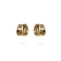Tapered Huggie Earring - 9KY - 13mm