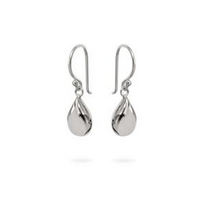 Teardrop Hook Earring - SS - 13mm