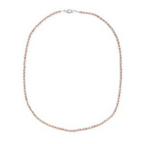 Natural Pink FWP Drop Shape Strand with SS Clasp - 2-3mm