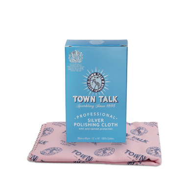 Town Talk Silver Polishing Cloth - Large 30 x 45cm
