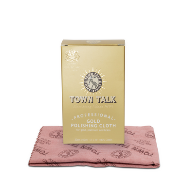 Town Talk Gold Polishing Cloth - Large 30 x 45cm