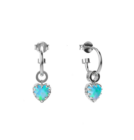 Anchor Bello Opal Earrings - SS