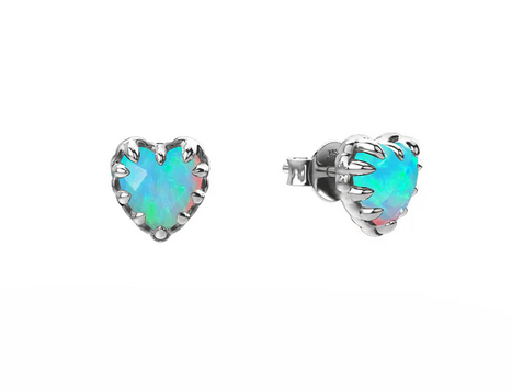 Love Claw Bello Opal Studs - SS