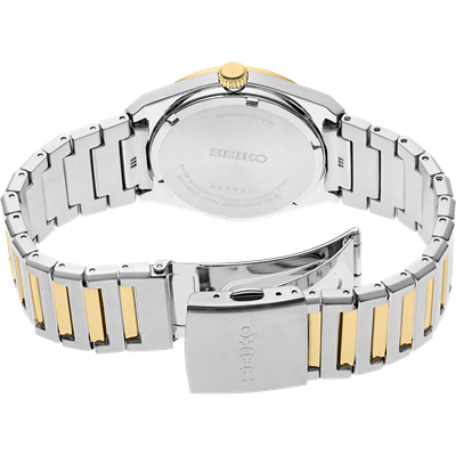 Two Tone Gents Stainless Steel Dress Watch