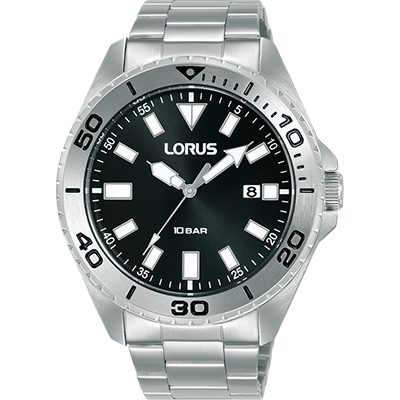 Lorus Workmans - Black Dial - Analogue - 3 Hands
