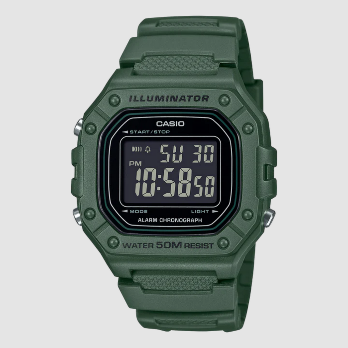 Casio Khaki Green Digital watch