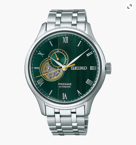 Presage “Japanese Zen Garden” Automatic Green Dial Watch