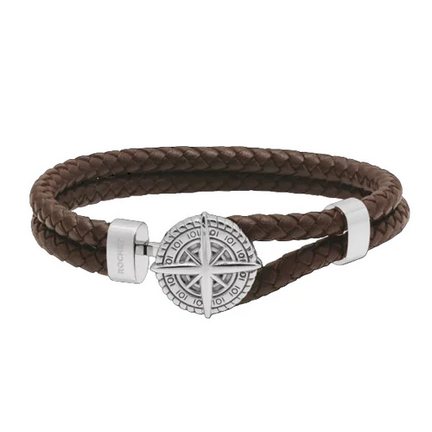 Cape Horn Brown Leather Bracelet
