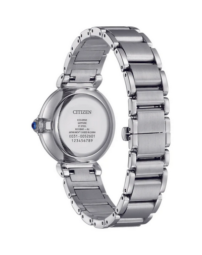 Ladies Eco-Drive Diamond Mother of Pearl Watch