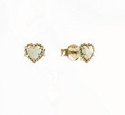 Dahlia's Heart Earrings - GP