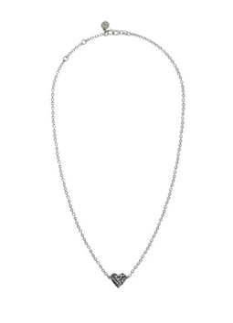 Death Metal Heart Necklace - SS