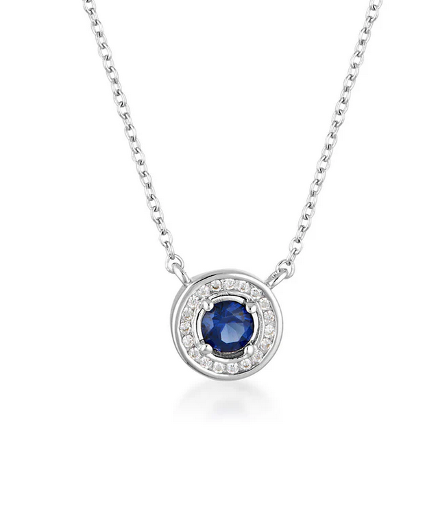 Milestone Sapphire Nano Pendant - SS