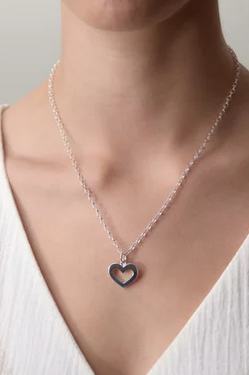 Heart Pendant Silver