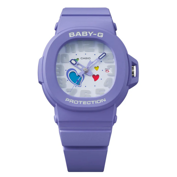 Baby-G Ana Swing Heart Dial - Purple