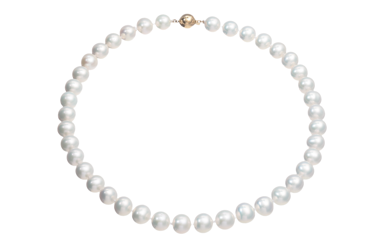 Large fresh water pearl necklace