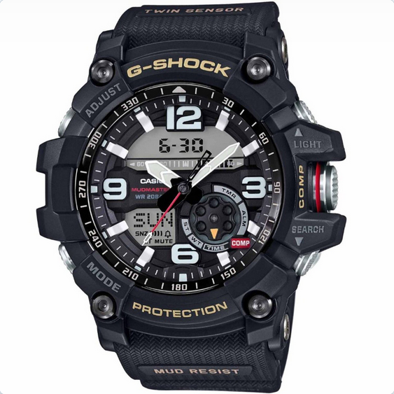 G-SHOCK Mudmaster Compass Sensor Watch - Black