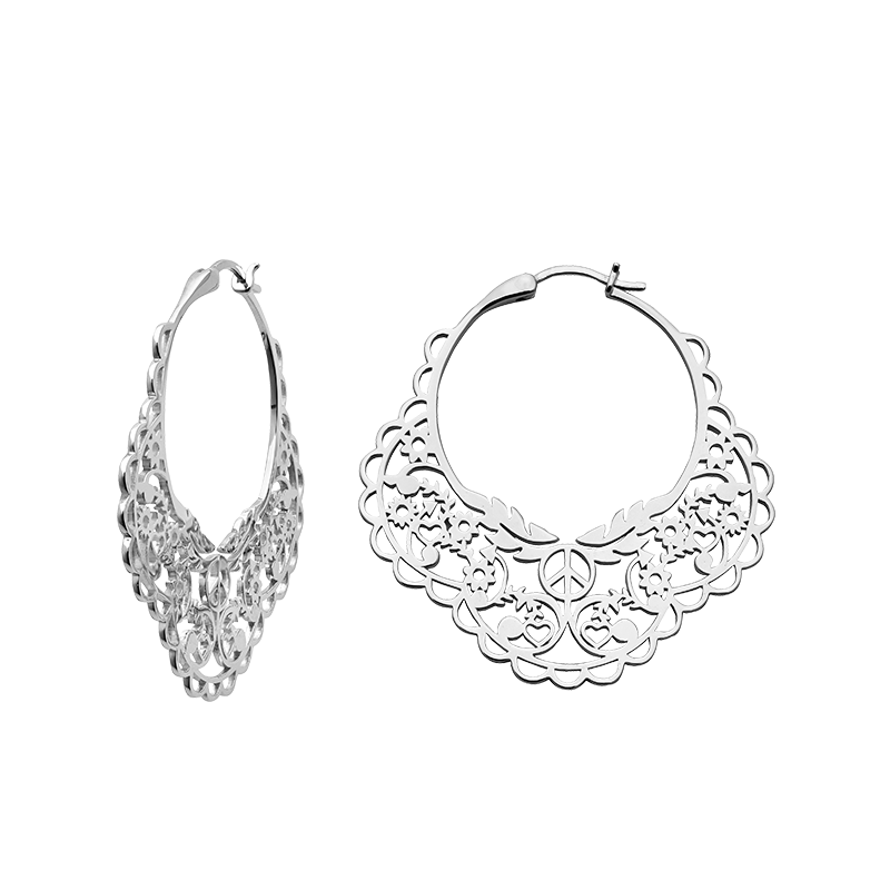 Filigree Hoops