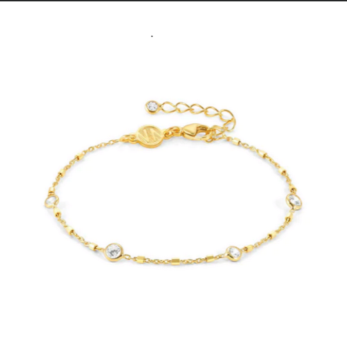 Bella bracelet - 18K gold plated-19