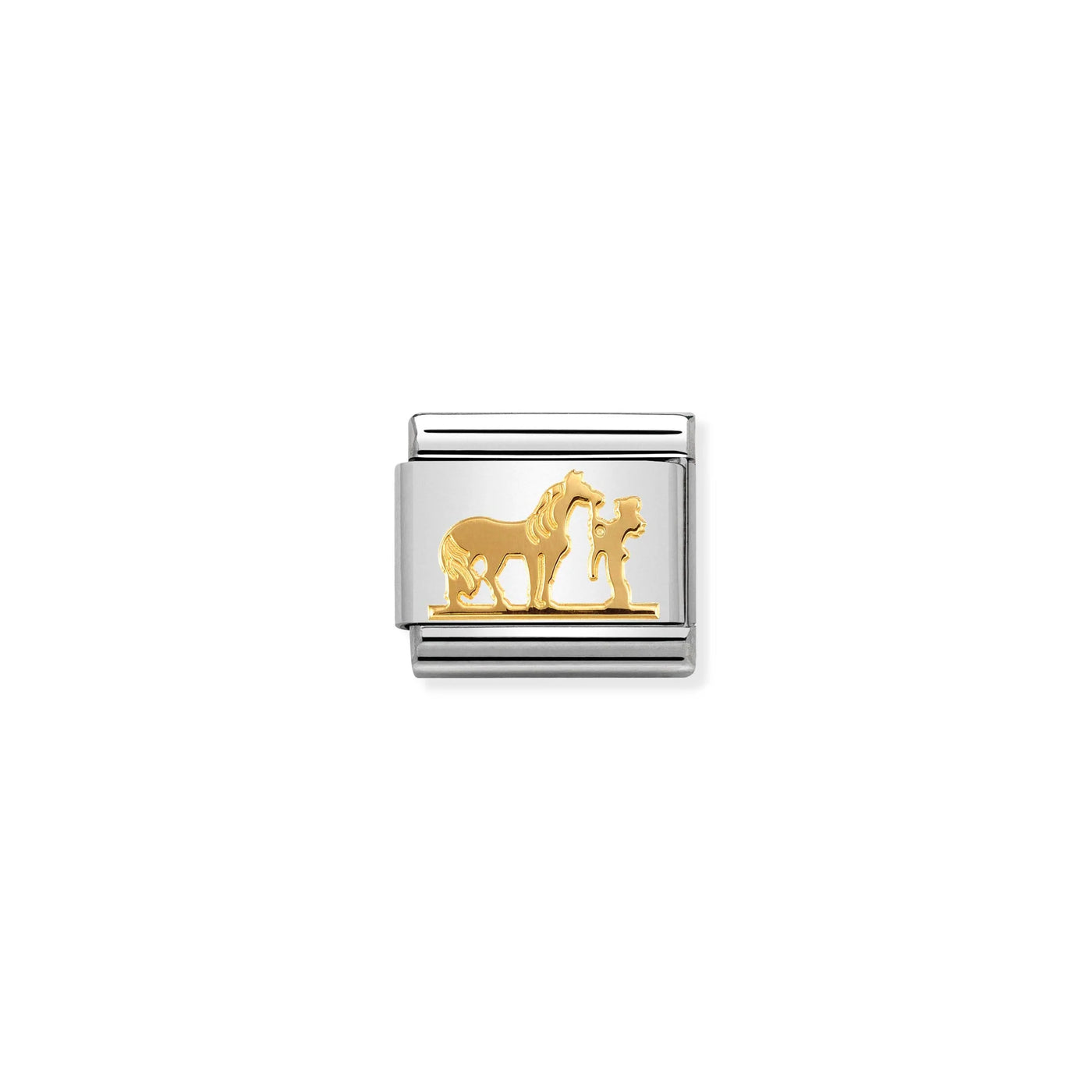Horse with Rider Charm