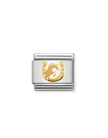 Horse Jumping Horseshoe