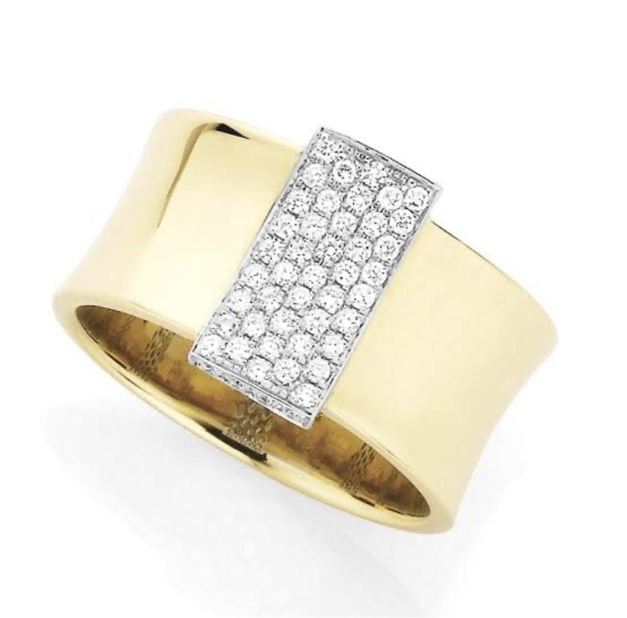 9ct gold Diamond dress ring