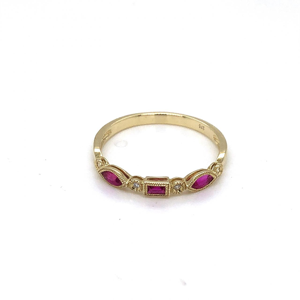 Ruby and Daimond Ring