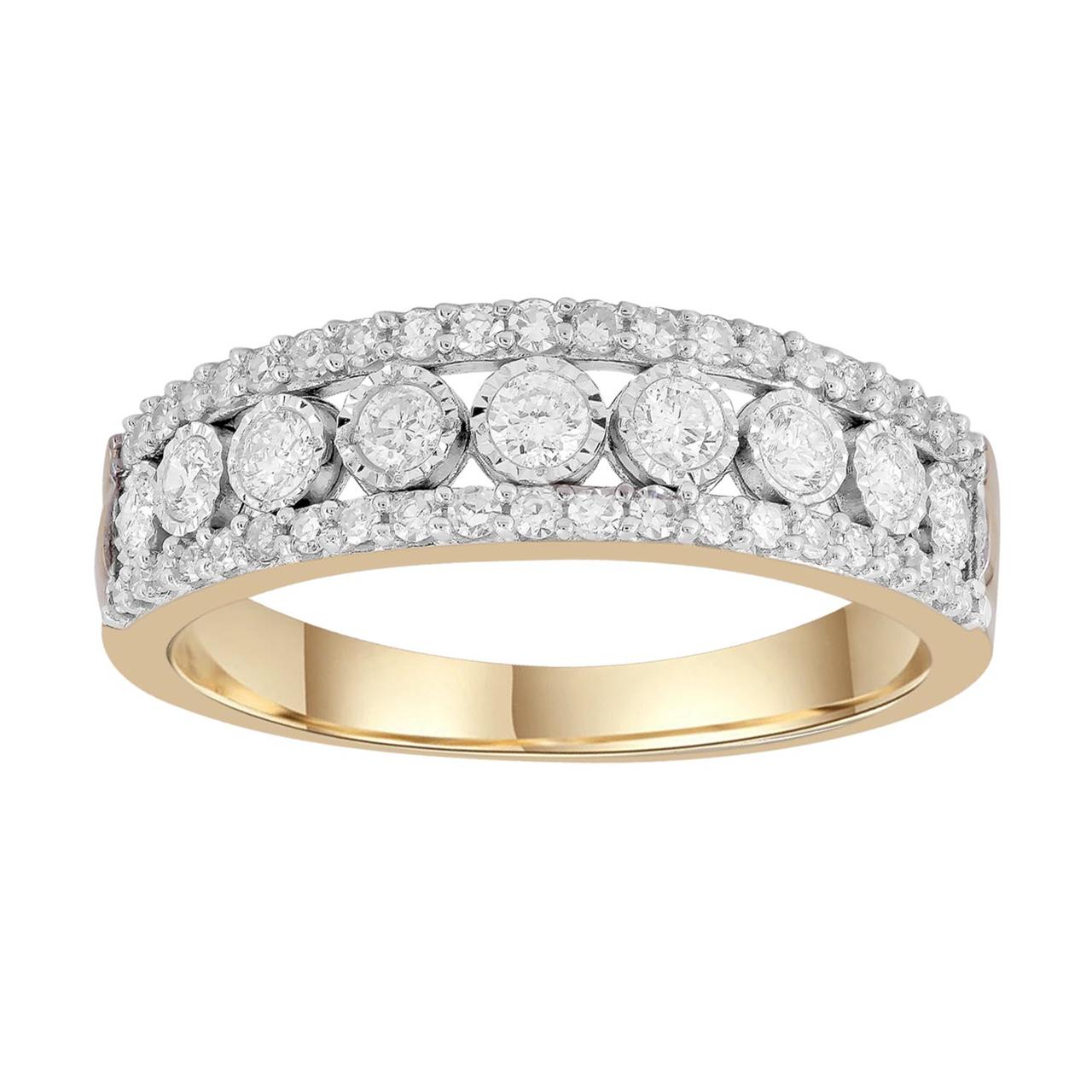 White Gold Diamond Band