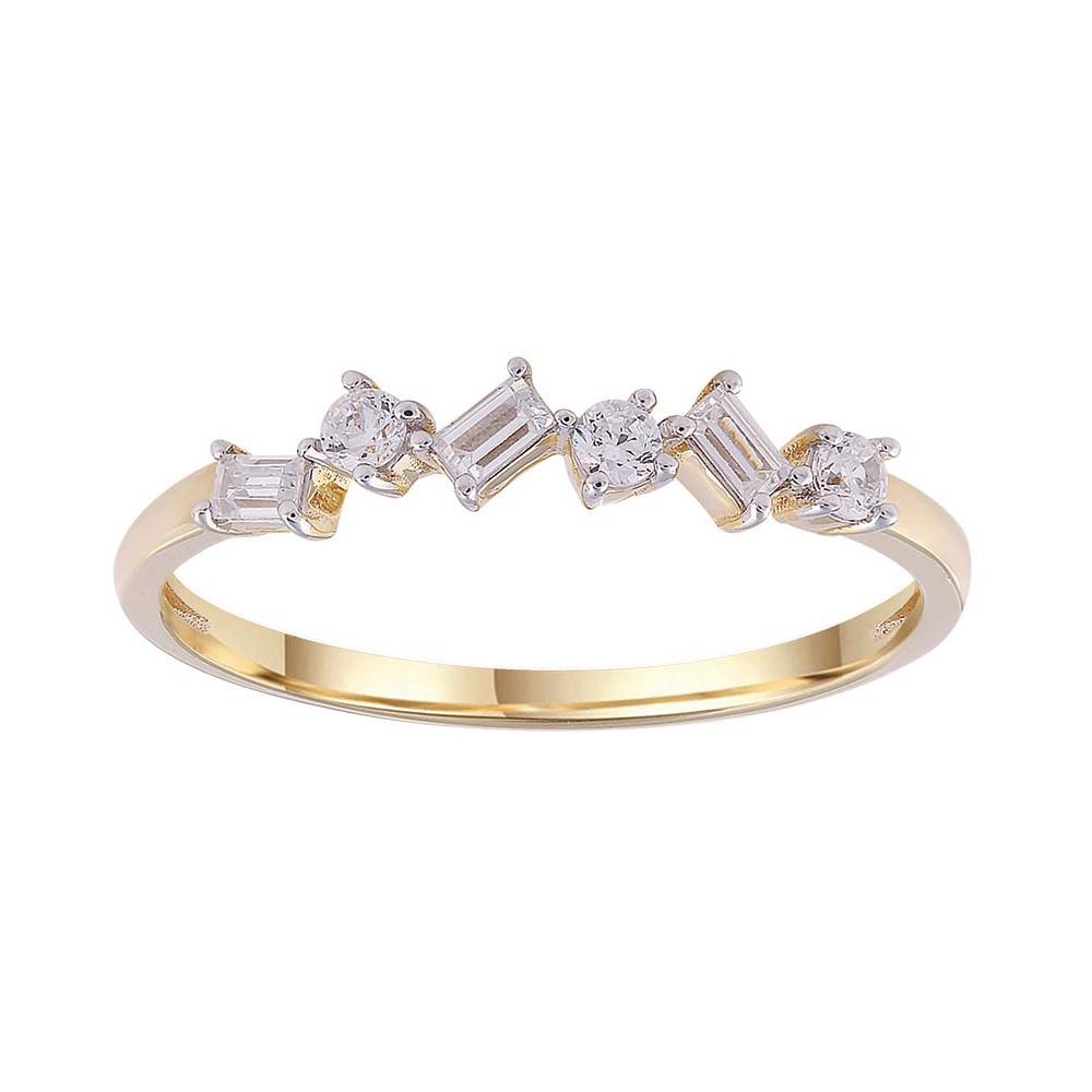 Baguette Diamond Band