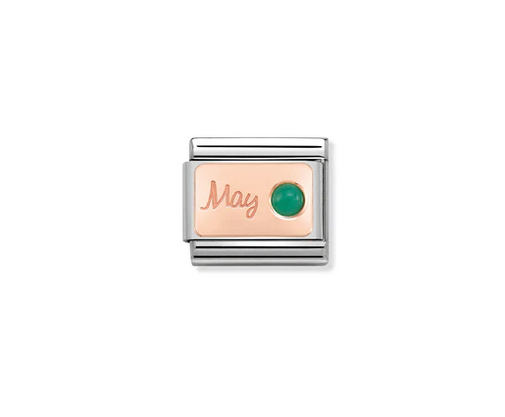 May Emerald Charm