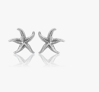 Coastal Starfish Studs