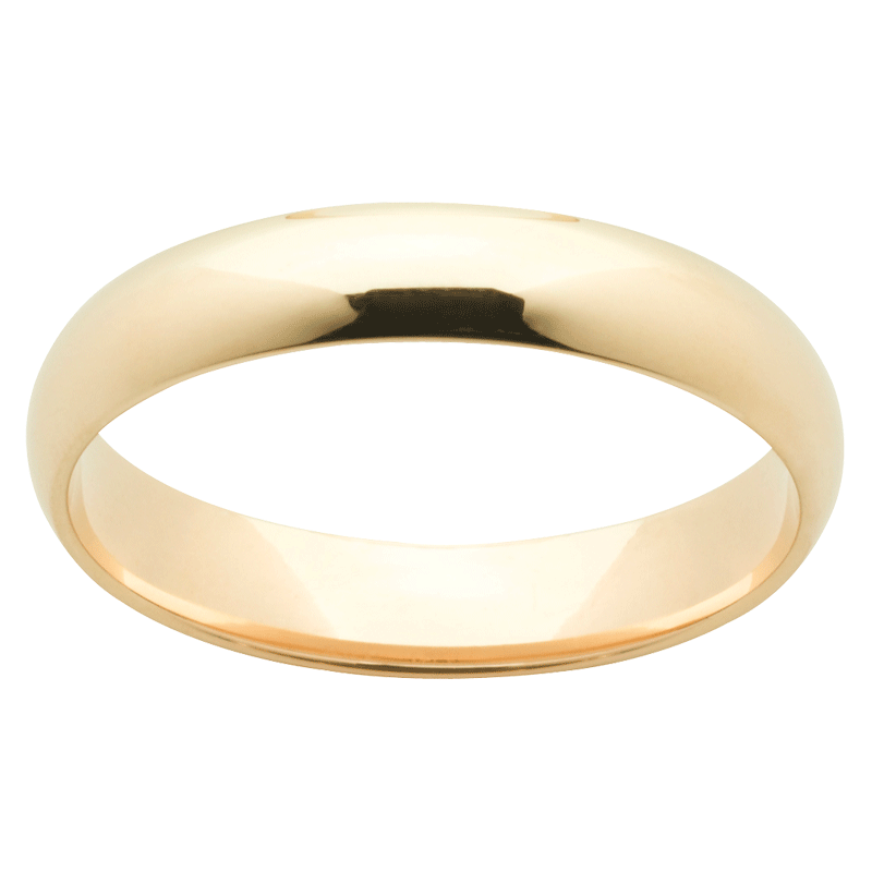 9ct Yellow Gold Mens Band