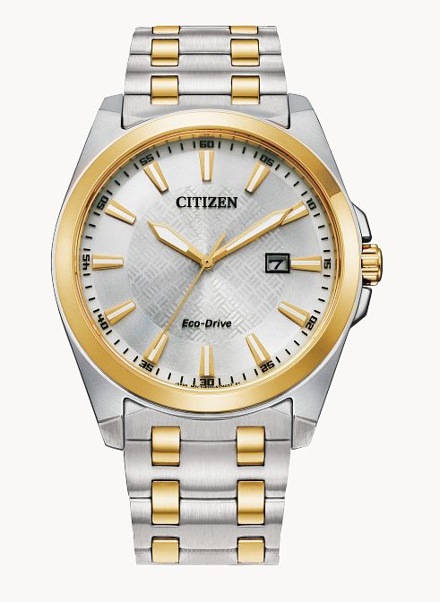 Two-tone gold and stainless-steel watch