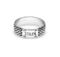 Snake Band Ring - Size T