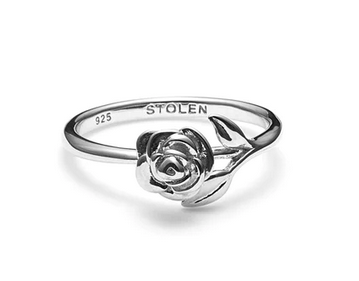 Stem Rose Ring-N