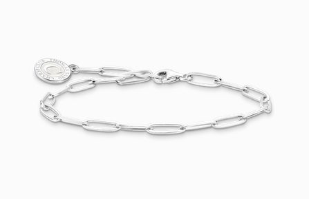 Charmista Silver Long Link Bracelet -15cm
