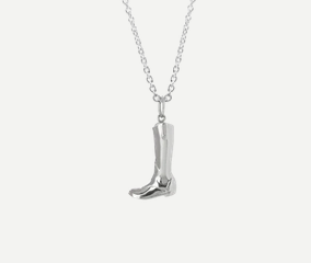 Riding Boot Necklace (Protection and Safety)